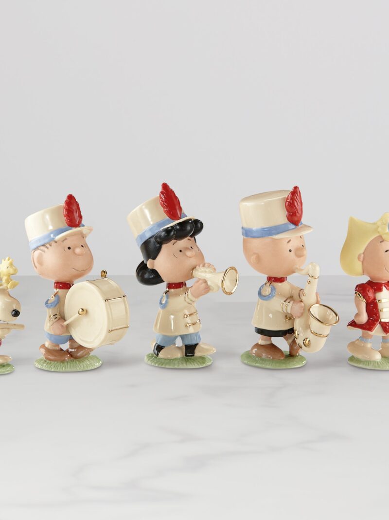 Peanuts 5-Piece Marching Band Figurine Set