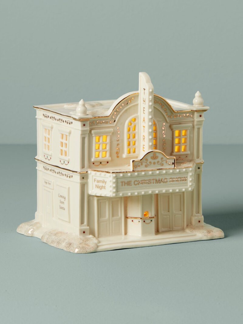 Mistletoe Park Lit County Theatre Figurine