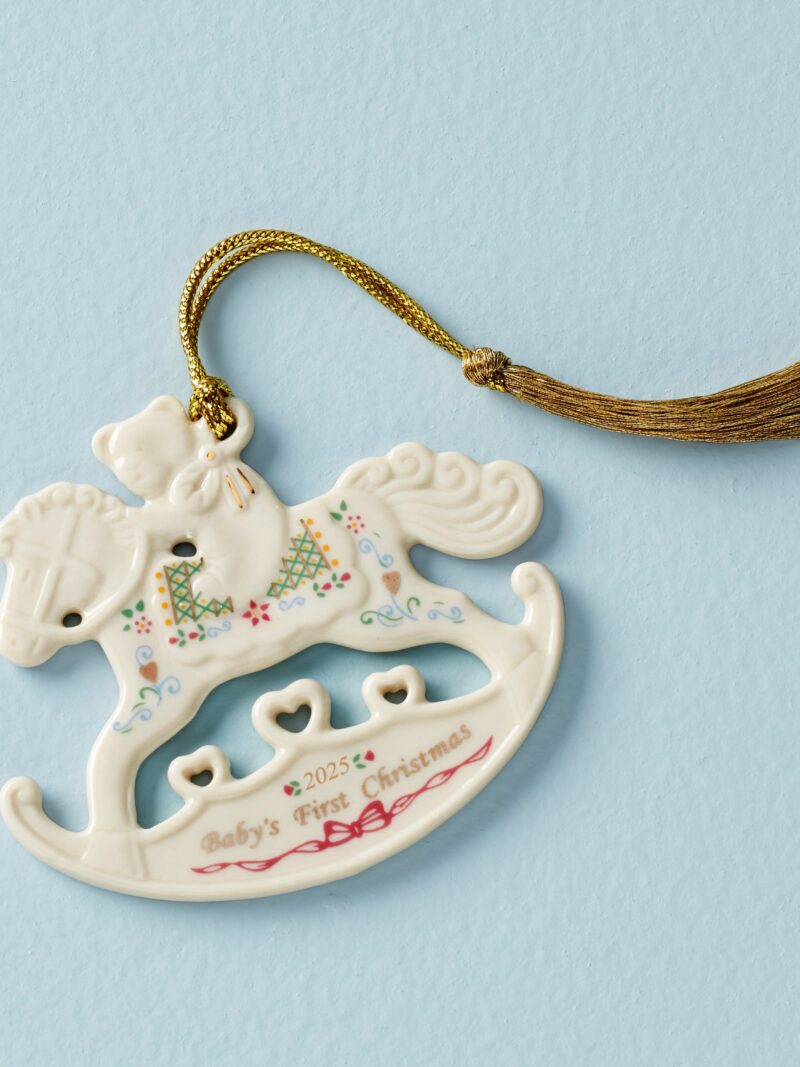2025 Baby's 1st Christmas Rocking Horse Ornament