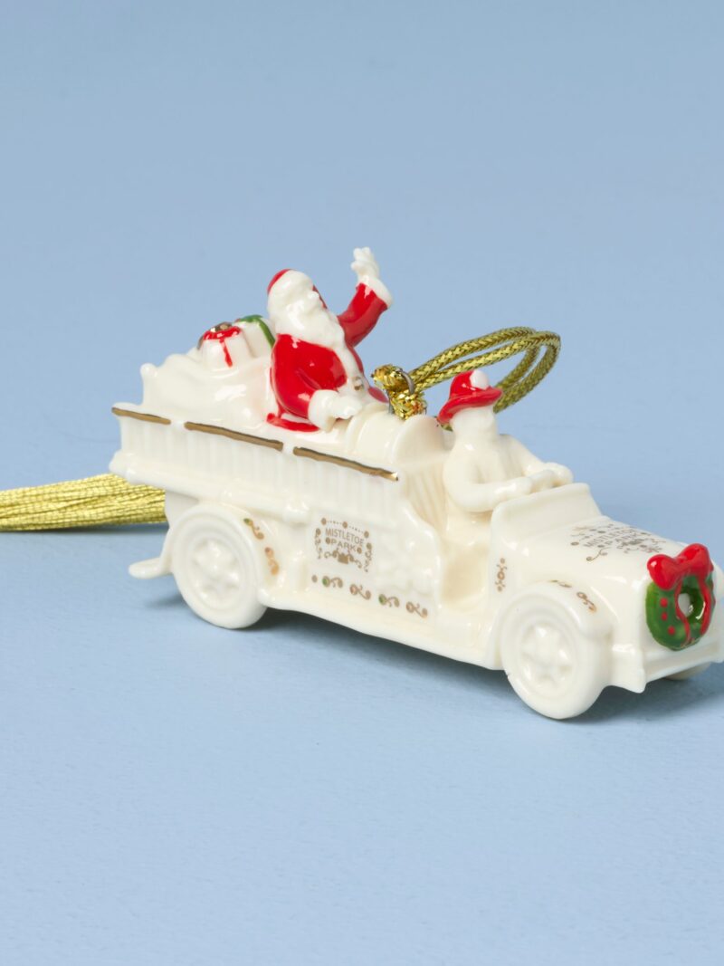 Mistletoe Park Fire Truck Ornament