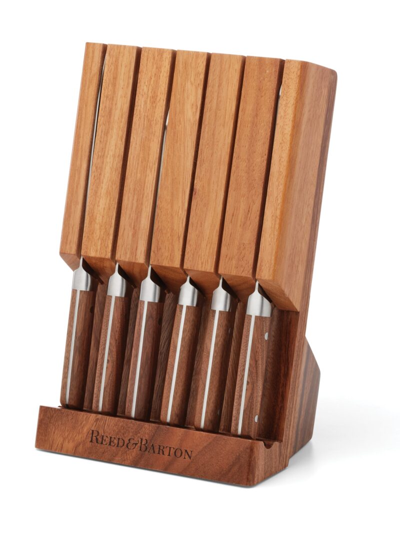 Asher 7 Piece Cutlery Block Set
